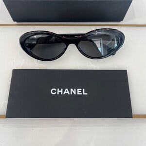 Chanel Sunglass model Ch5416 w pink Chanel on top